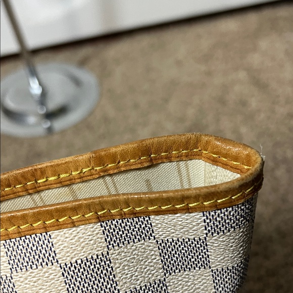 3346 Designer Checkered Tote Bag - Brown and Cream - Picture 6 of 13